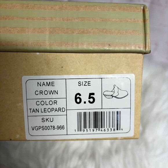 Leopard Mule | Very G - Crown sz6.5 - Picture 5 of 5